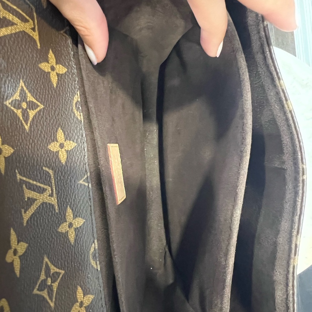 Louis Vuitton Pochette Métis Shoulder Bag Brown Canvas, * AUTHENTIC * - Picture 9 of 12
